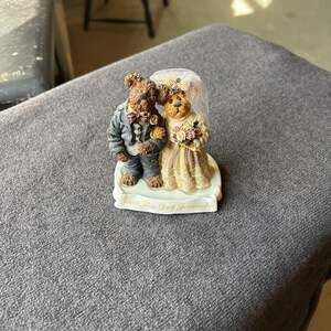 Boyds Bears & Friends Bearstone Mr. & Mrs. Everlove ...From This Day Forward Wed